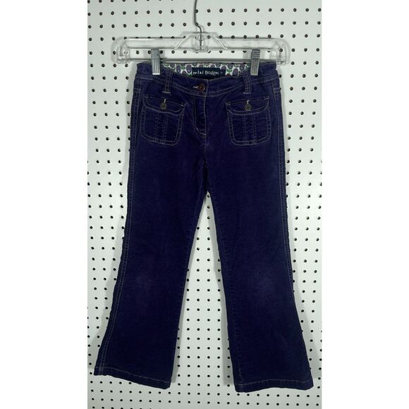 Mini Boden corduroy flared jeans size girls size 8Y - Picture 1 of 9